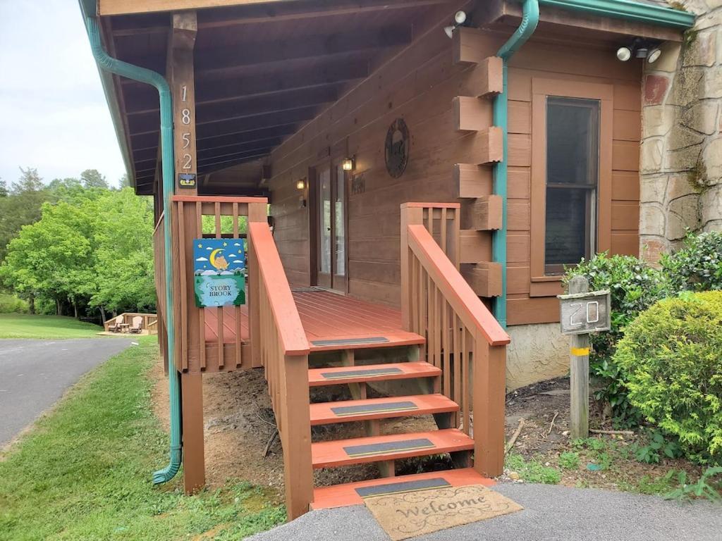 Story Brook: Beautiful True Log Cabin! Close To Dollywood, State Park, And More! 세비어빌 외부 사진